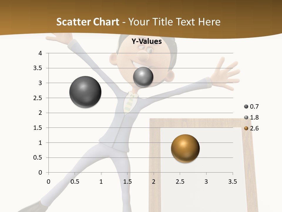 Illustration Human Suit PowerPoint Template