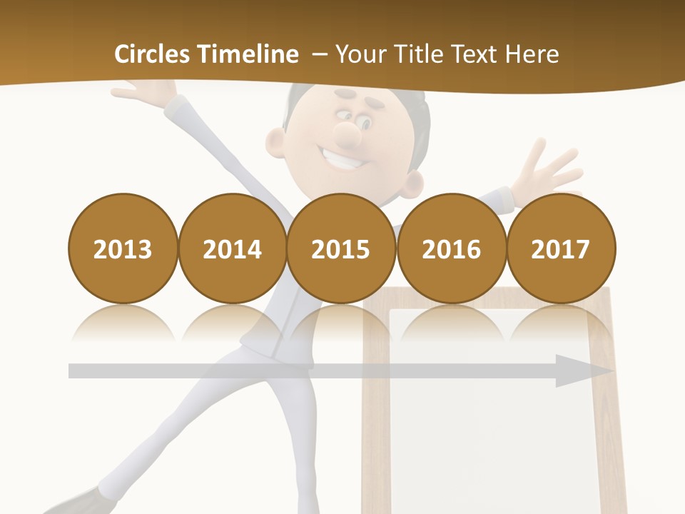 Illustration Human Suit PowerPoint Template