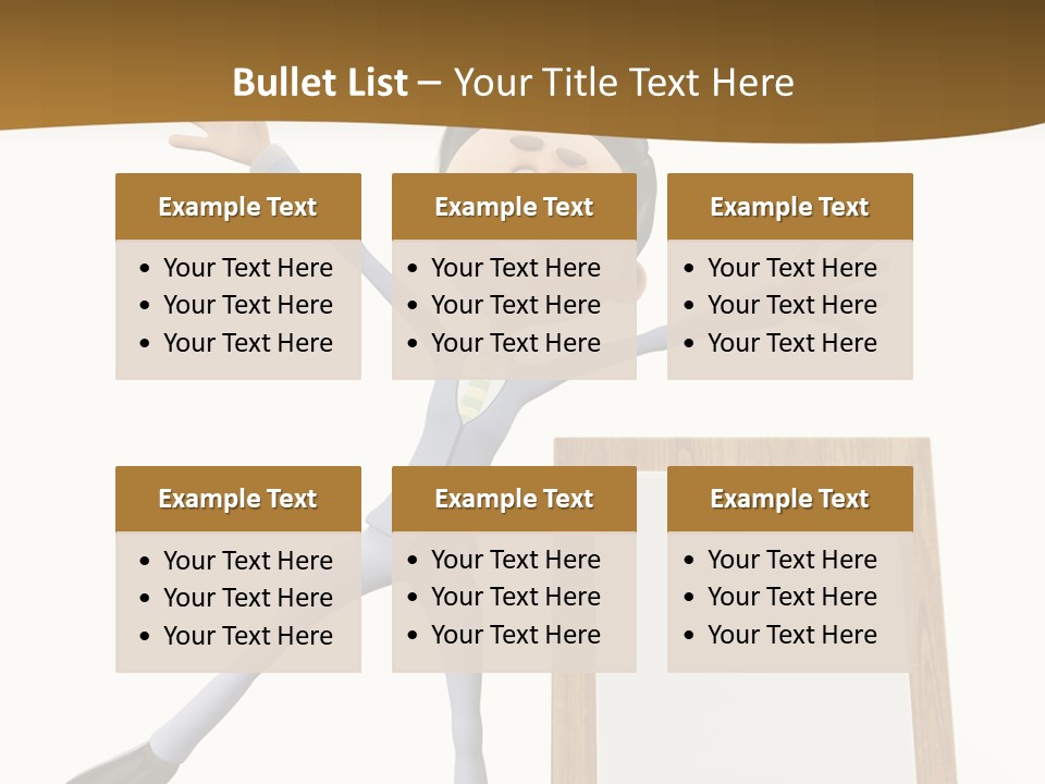 Illustration Human Suit PowerPoint Template
