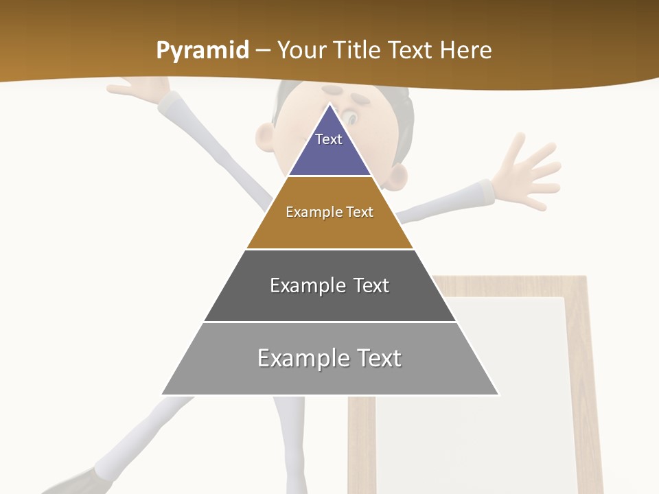 Illustration Human Suit PowerPoint Template