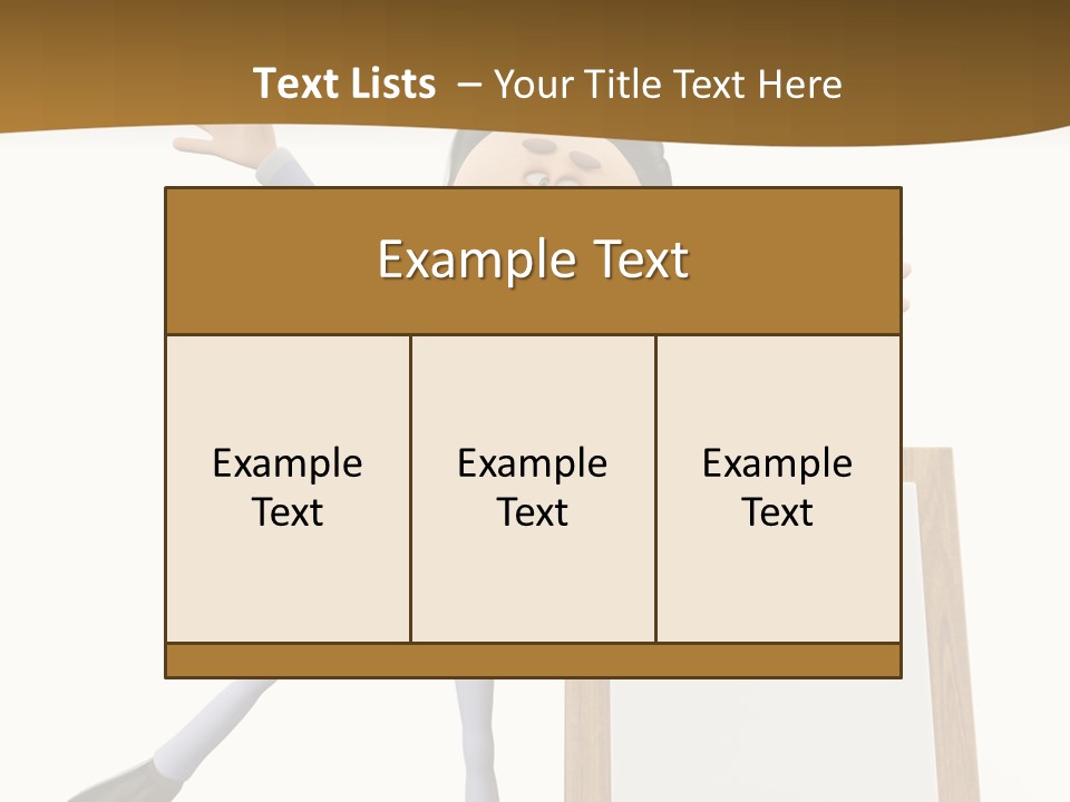 Illustration Human Suit PowerPoint Template