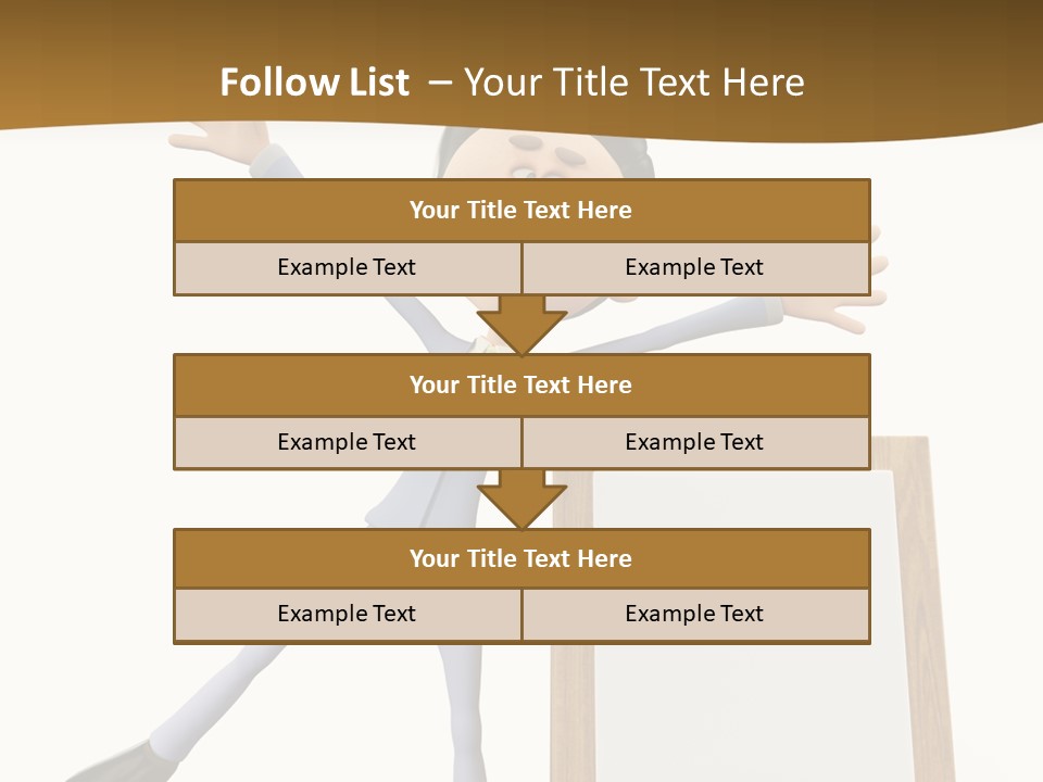 Illustration Human Suit PowerPoint Template