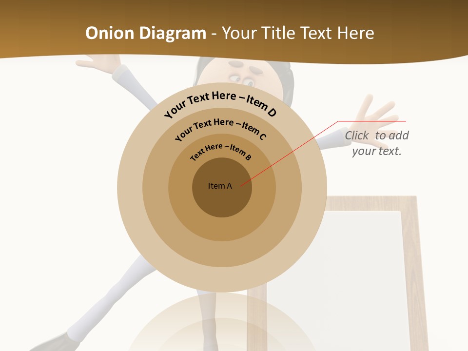 Illustration Human Suit PowerPoint Template