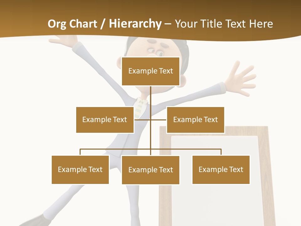 Illustration Human Suit PowerPoint Template