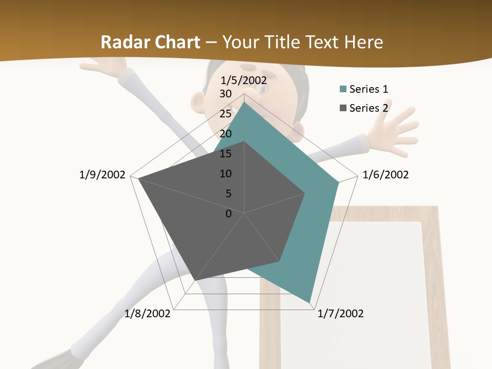 Illustration Human Suit PowerPoint Template