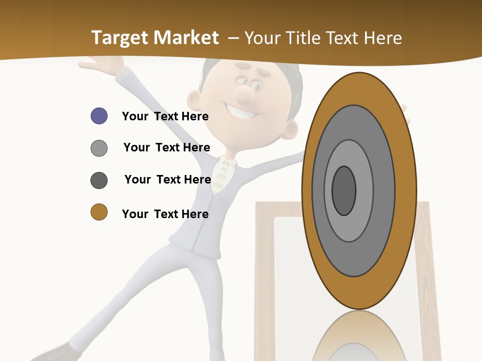 Illustration Human Suit PowerPoint Template