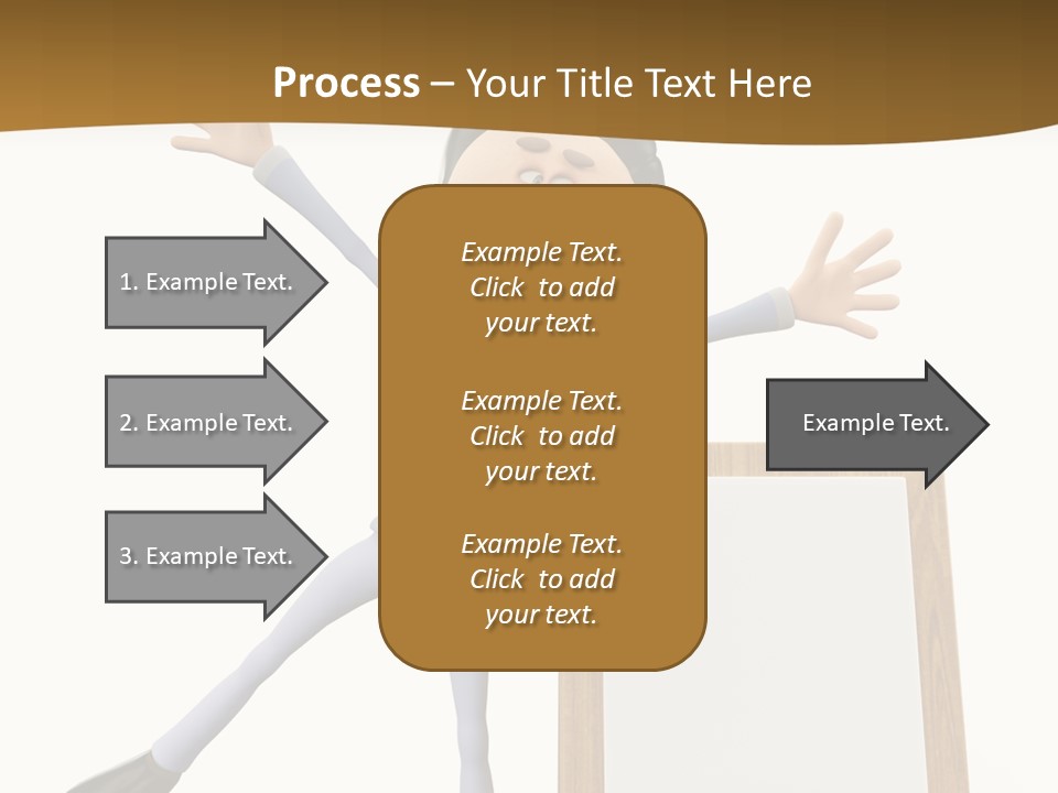 Illustration Human Suit PowerPoint Template