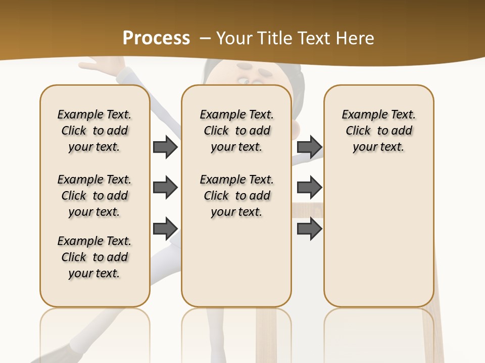 Illustration Human Suit PowerPoint Template