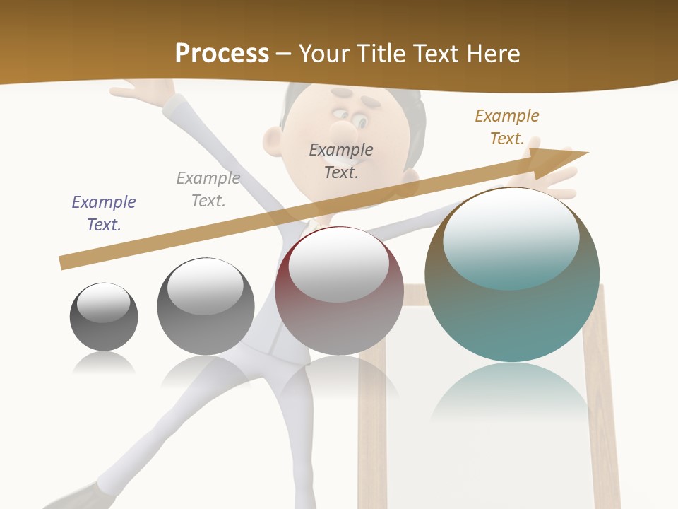 Illustration Human Suit PowerPoint Template