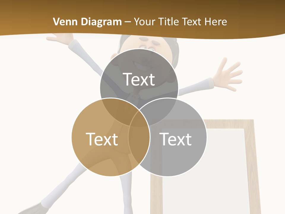 Illustration Human Suit PowerPoint Template