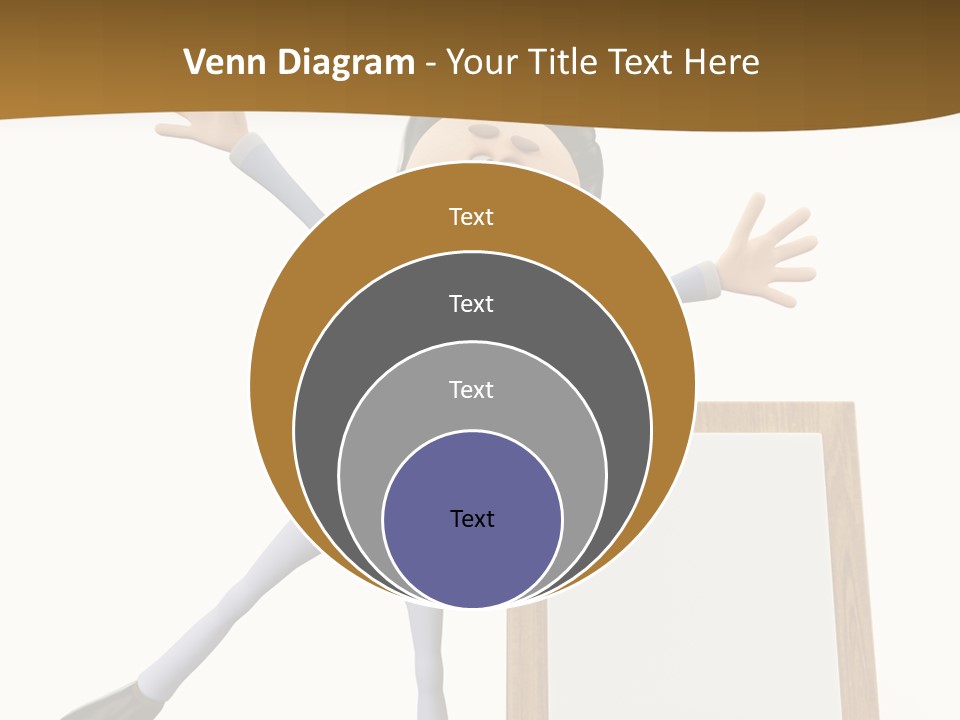 Illustration Human Suit PowerPoint Template