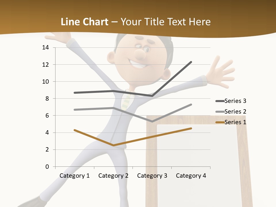 Illustration Human Suit PowerPoint Template