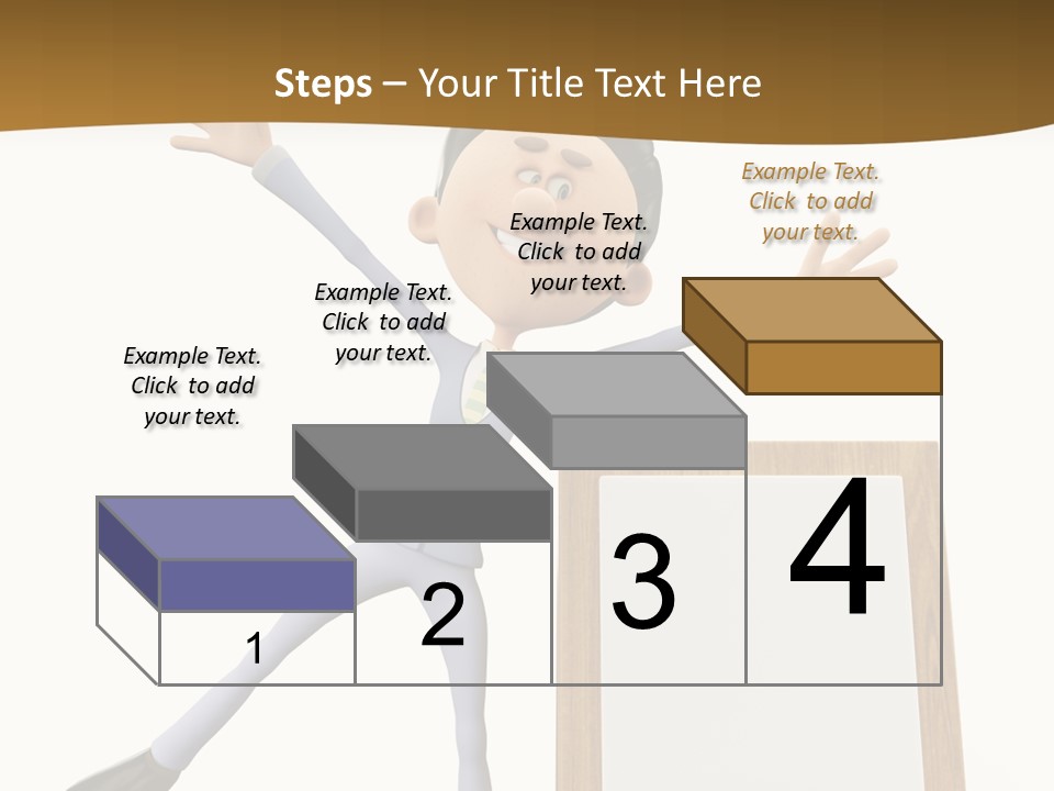 Illustration Human Suit PowerPoint Template