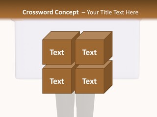 Worker Suit Presenter PowerPoint Template