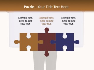 Worker Suit Presenter PowerPoint Template