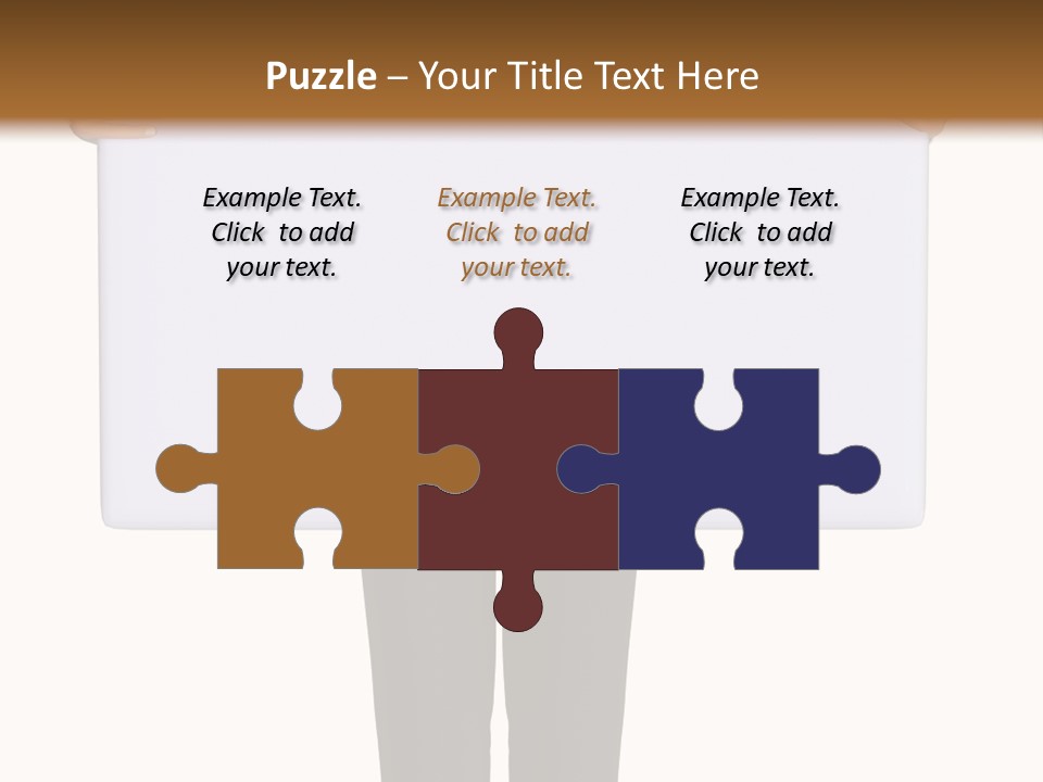 Worker Suit Presenter PowerPoint Template