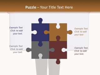 Worker Suit Presenter PowerPoint Template