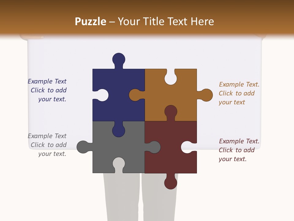 Worker Suit Presenter PowerPoint Template