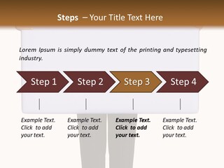Worker Suit Presenter PowerPoint Template