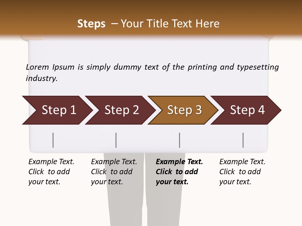 Worker Suit Presenter PowerPoint Template