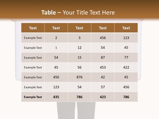 Worker Suit Presenter PowerPoint Template