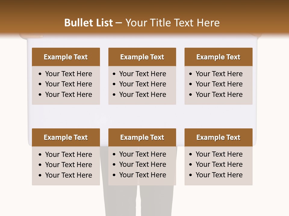 Worker Suit Presenter PowerPoint Template