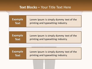 Worker Suit Presenter PowerPoint Template