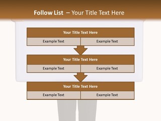 Worker Suit Presenter PowerPoint Template