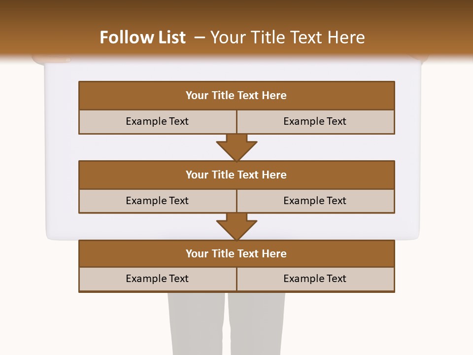 Worker Suit Presenter PowerPoint Template