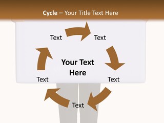 Worker Suit Presenter PowerPoint Template