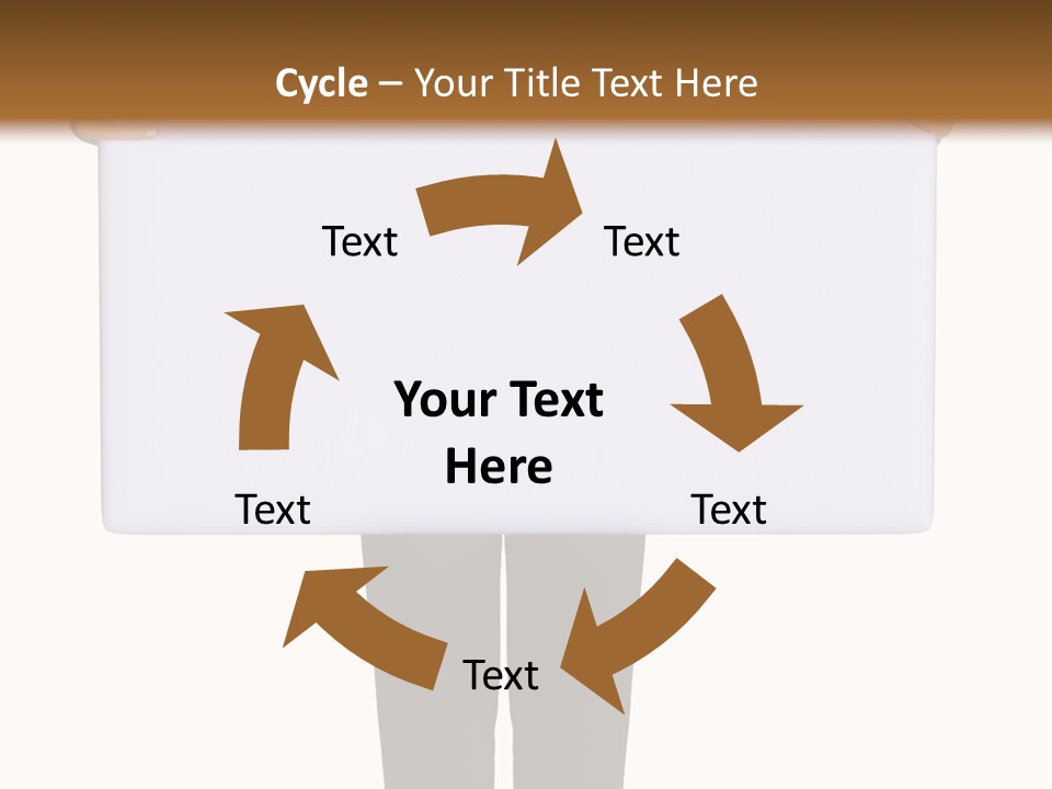Worker Suit Presenter PowerPoint Template