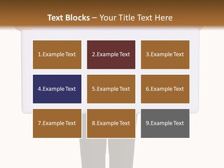 Worker Suit Presenter PowerPoint Template