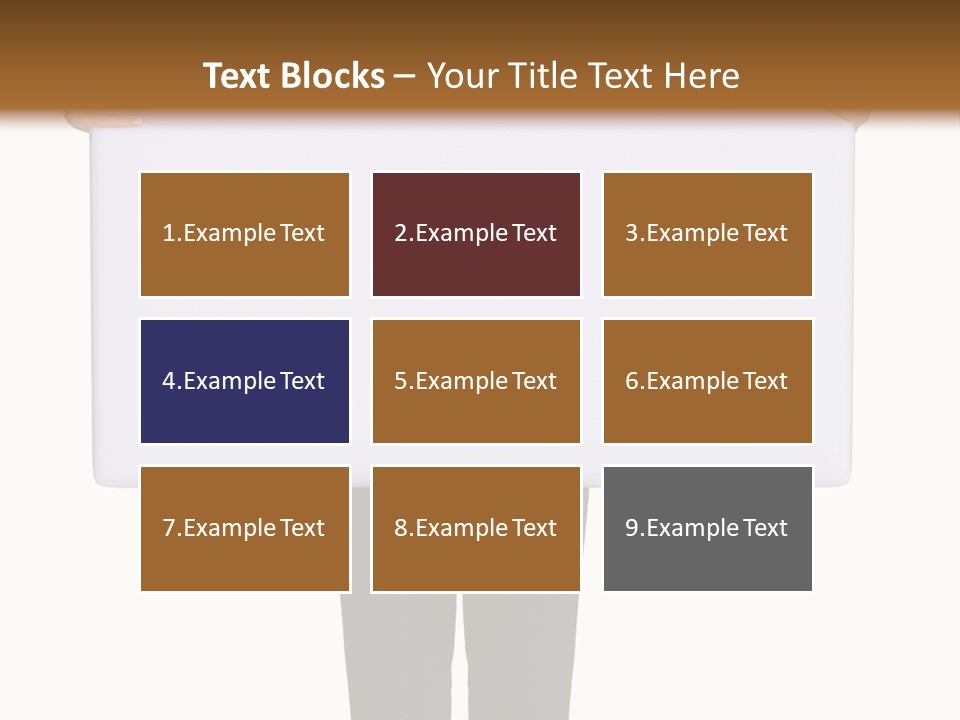 Worker Suit Presenter PowerPoint Template