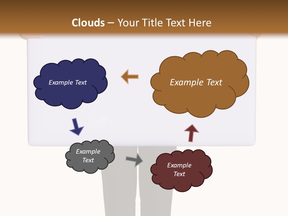 Worker Suit Presenter PowerPoint Template