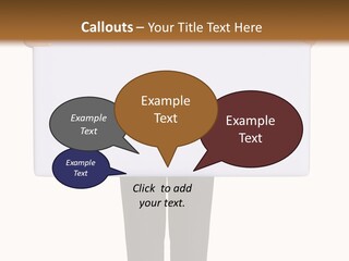 Worker Suit Presenter PowerPoint Template