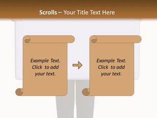 Worker Suit Presenter PowerPoint Template
