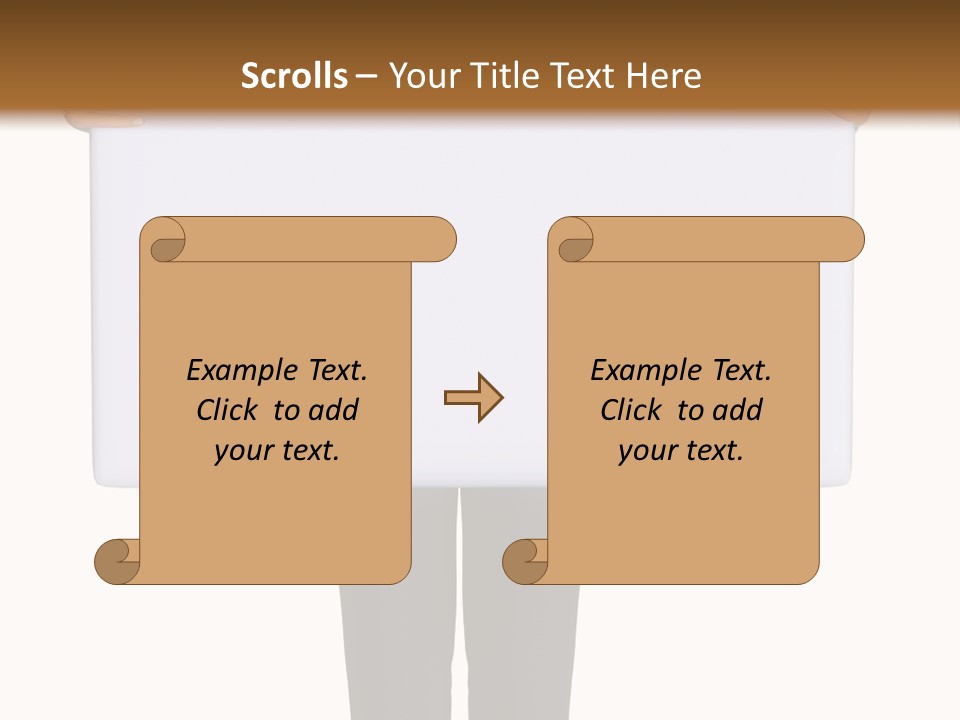 Worker Suit Presenter PowerPoint Template