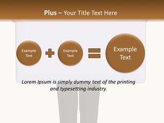 Worker Suit Presenter PowerPoint Template