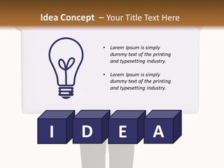 Worker Suit Presenter PowerPoint Template