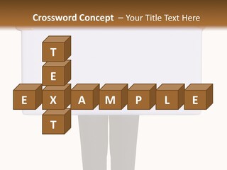 Worker Suit Presenter PowerPoint Template