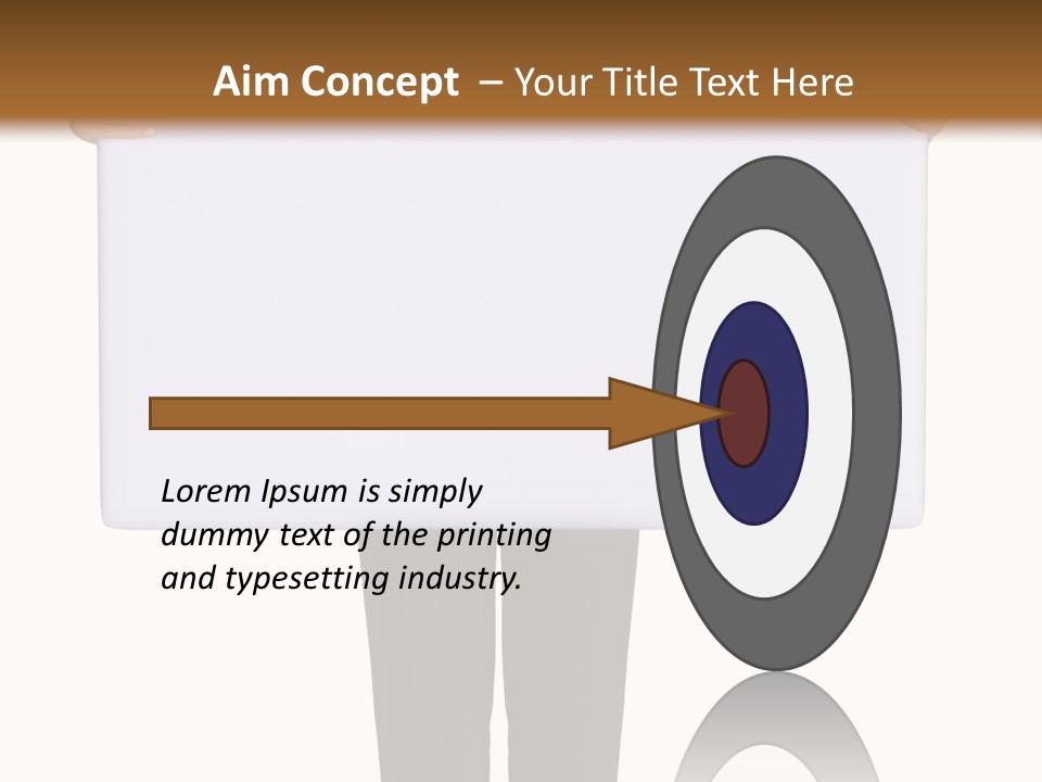 Worker Suit Presenter PowerPoint Template