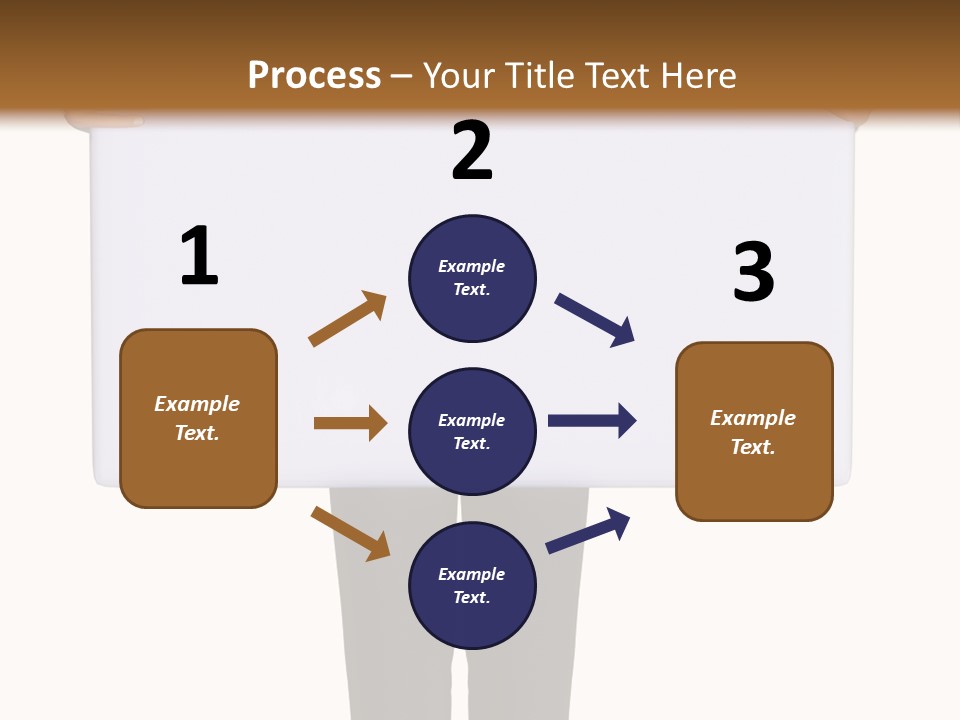 Worker Suit Presenter PowerPoint Template