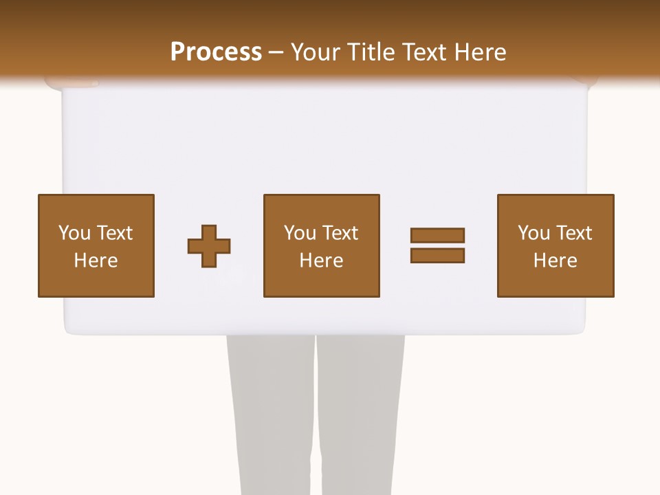 Worker Suit Presenter PowerPoint Template