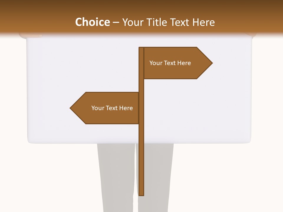 Worker Suit Presenter PowerPoint Template