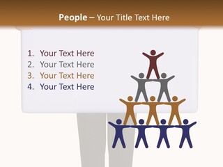 Worker Suit Presenter PowerPoint Template