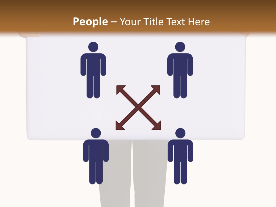 Worker Suit Presenter PowerPoint Template