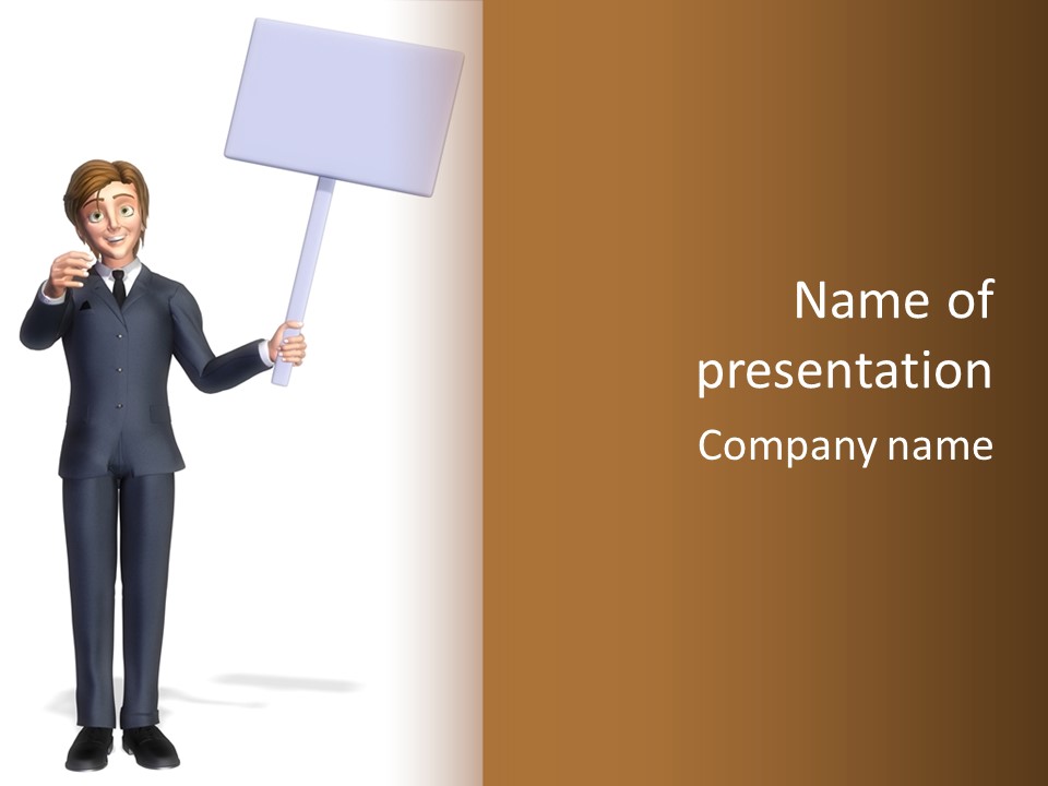 Idea Card Job PowerPoint Template