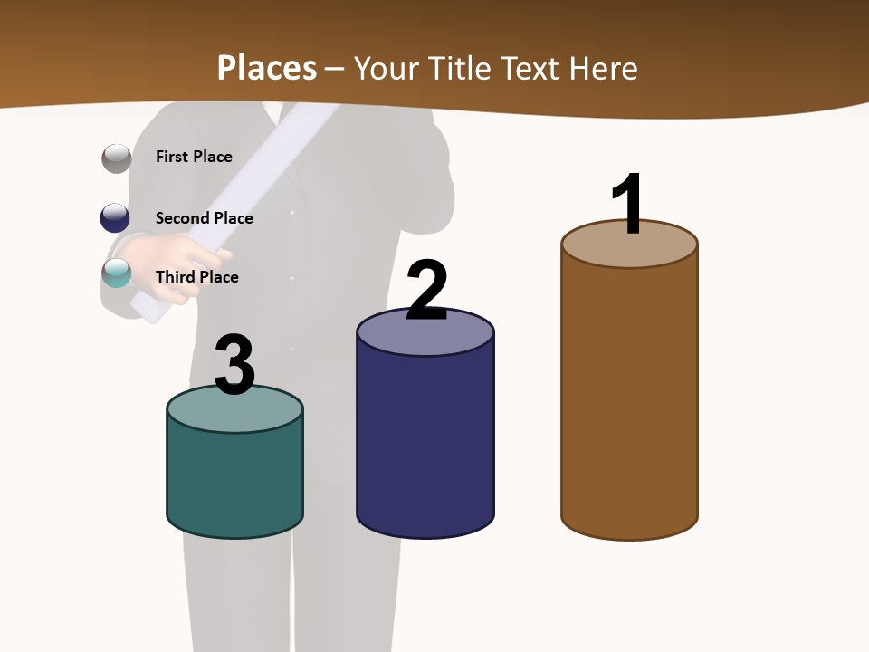 Sign Success Salesperson PowerPoint Template