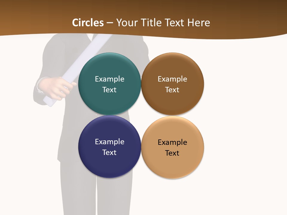 Sign Success Salesperson PowerPoint Template