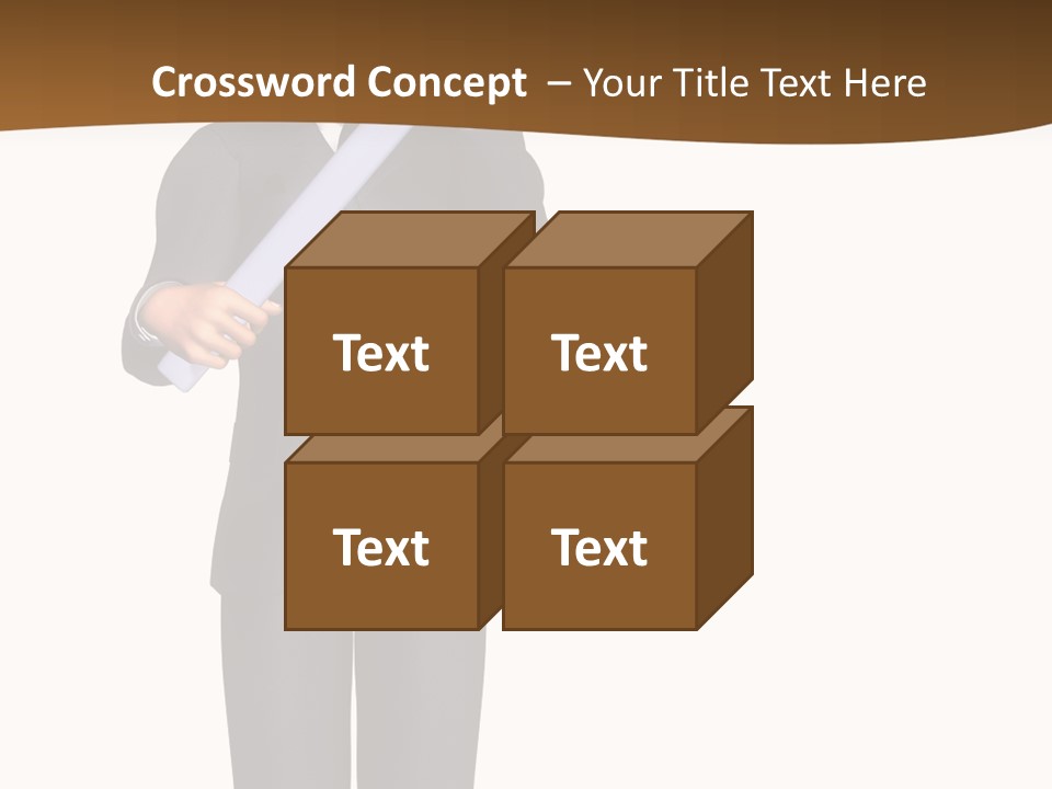 Sign Success Salesperson PowerPoint Template